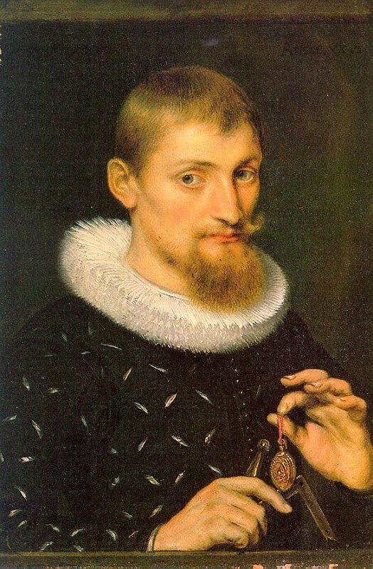 Peter Paul Rubens Portrait of a Man  jjj Norge oil painting art